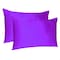 Homeroots 20 x 30 in. Bright Purple Dreamy Silky Satin Queen Size Pillowcases 387907 - alternate 9